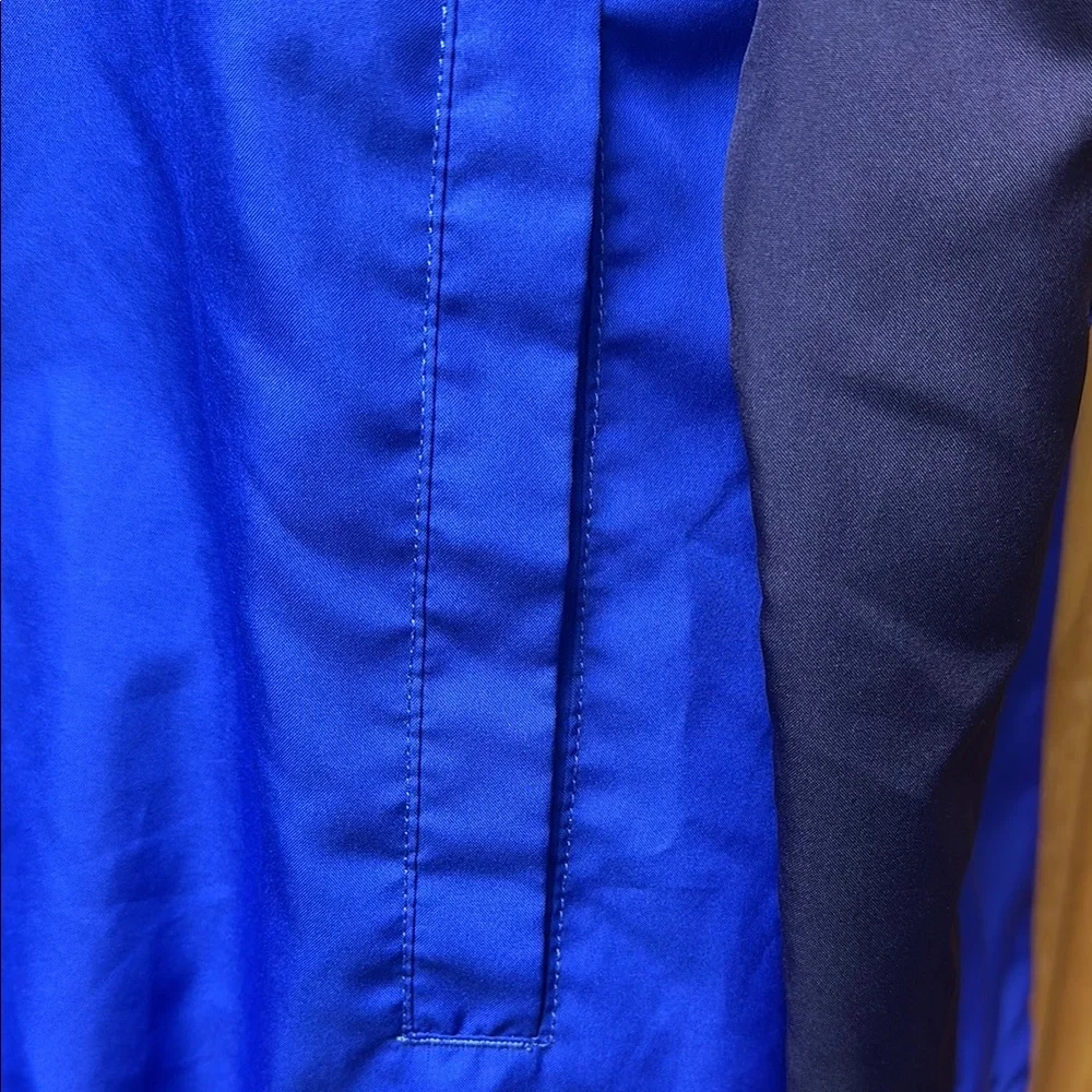 Reebok Blue and Black Windbreaker Jacket like new